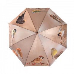 Automata esernyő nagyméretű madaras mintás