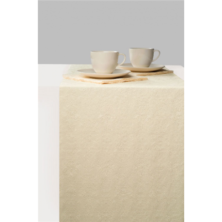Asztalifutó papír 33x600cm - Elegance cream