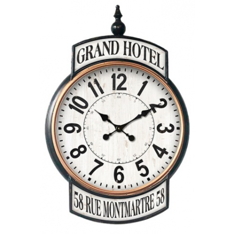 Fém falióra Grand Hotel 93 cm