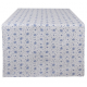 Textil Asztali futó 50x140cm Blue roses