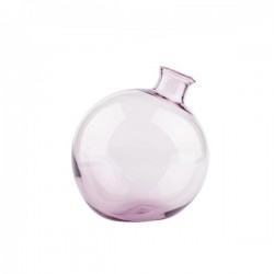 Üveg váza dekorációs kiegészítő Lila 1 literes