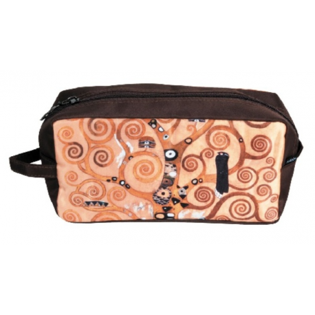 Kozmetikai táska 25x12x8cm,Klimt:Életfa